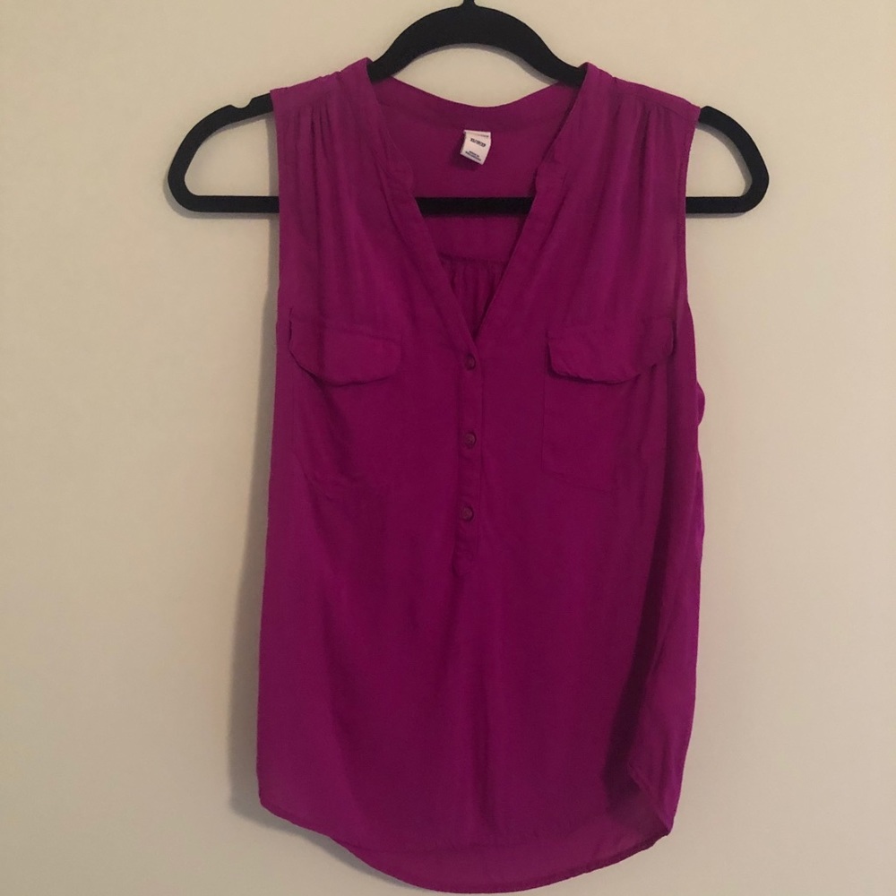 Old Navy Purple Blouse